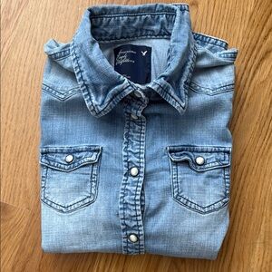 Light Blue Denim Shirt